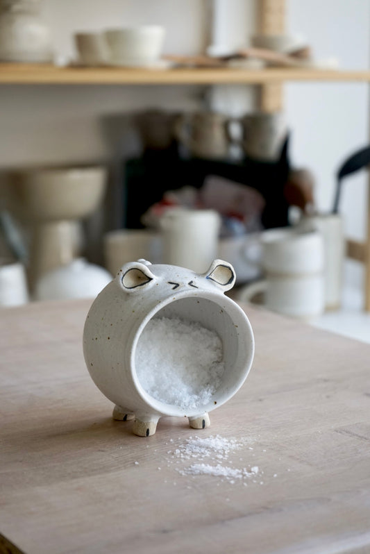 Pig Shaped Salt Pig: A Whimsical Touch for Your Kitchen