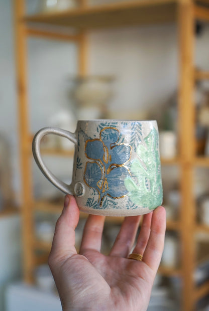 Leafy Coffee Cup