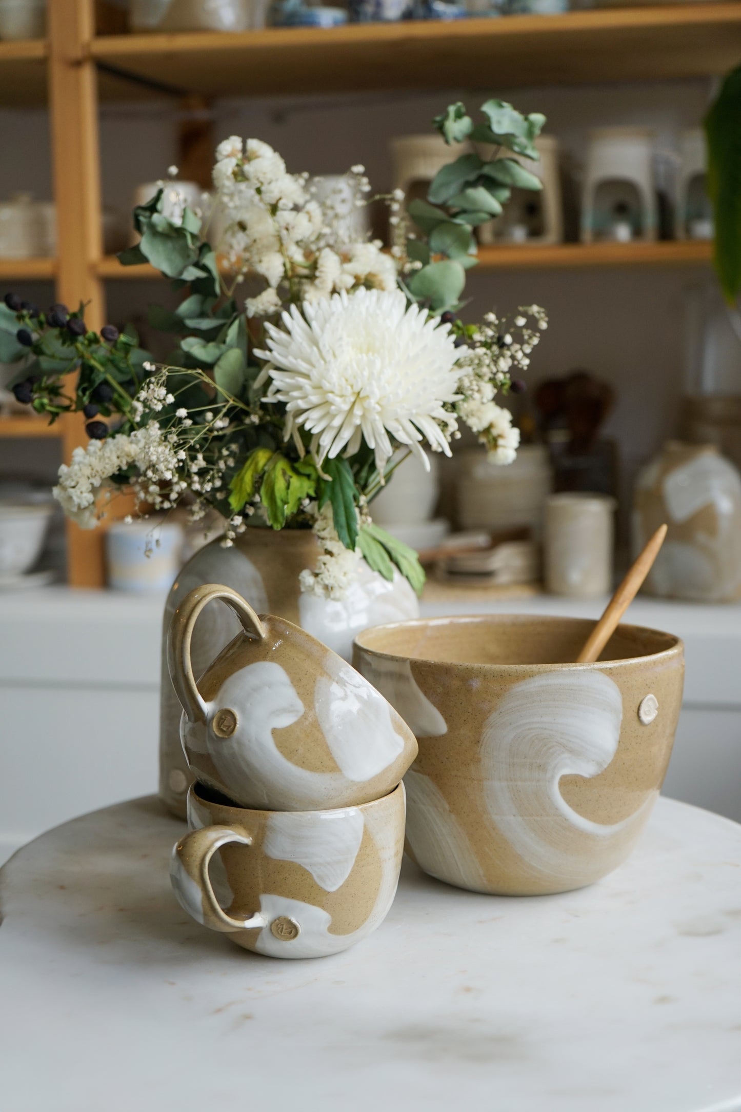 Large Cappuccino Style Mugs