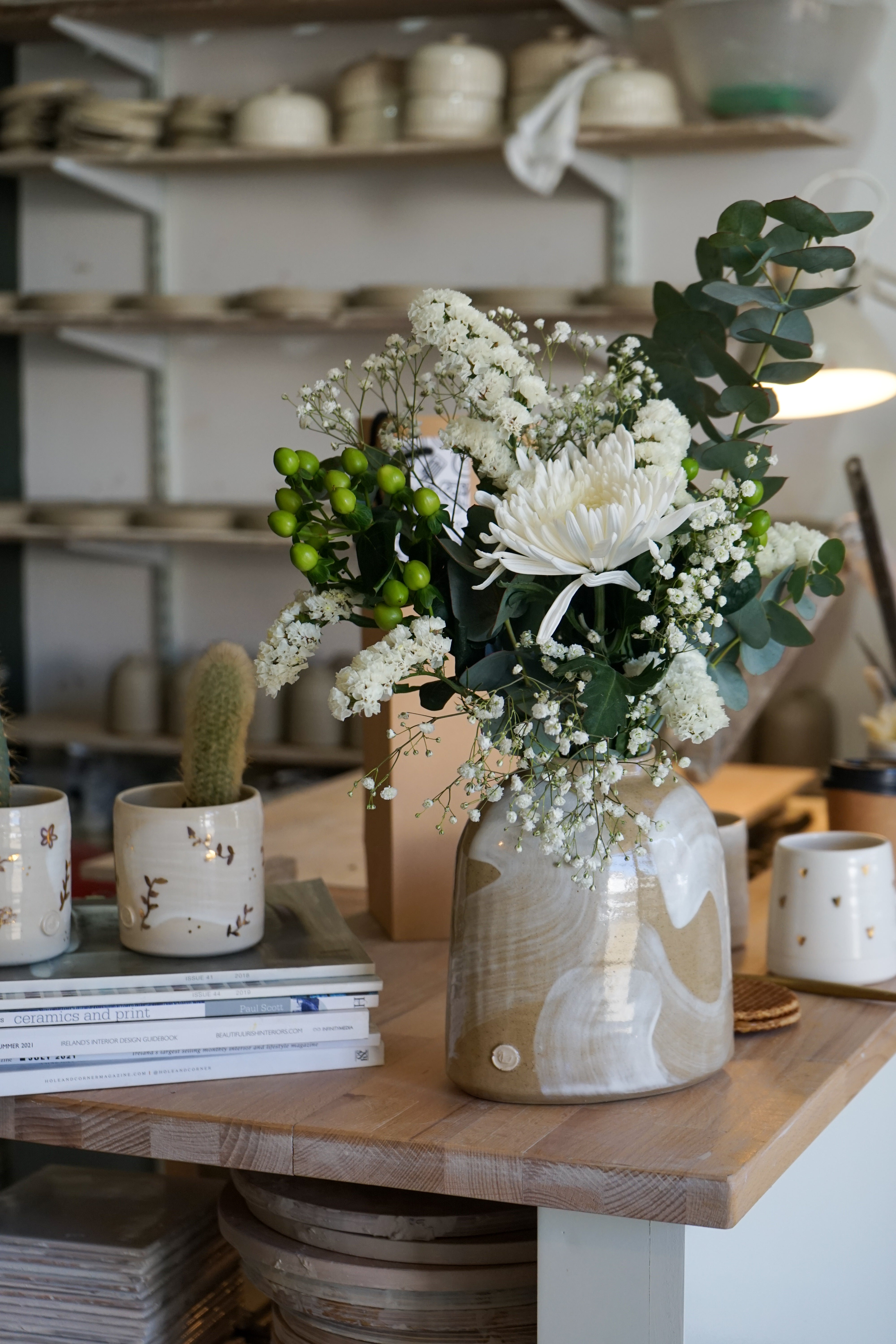 Handmade Vase- Neutral Decoration