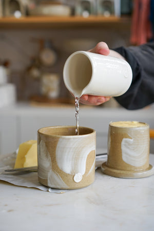 French Butter Crock