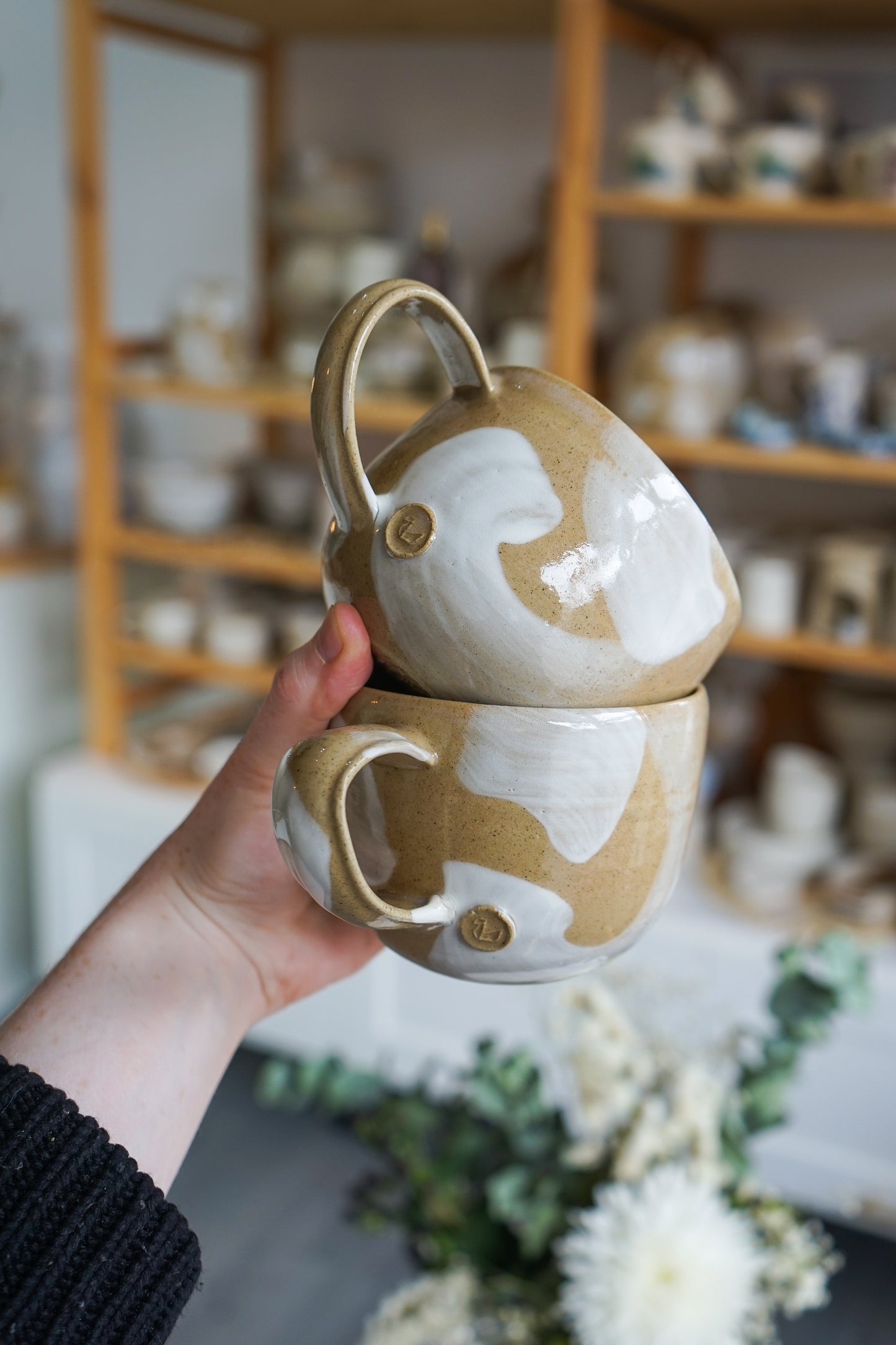 Large Cappuccino Style Mugs