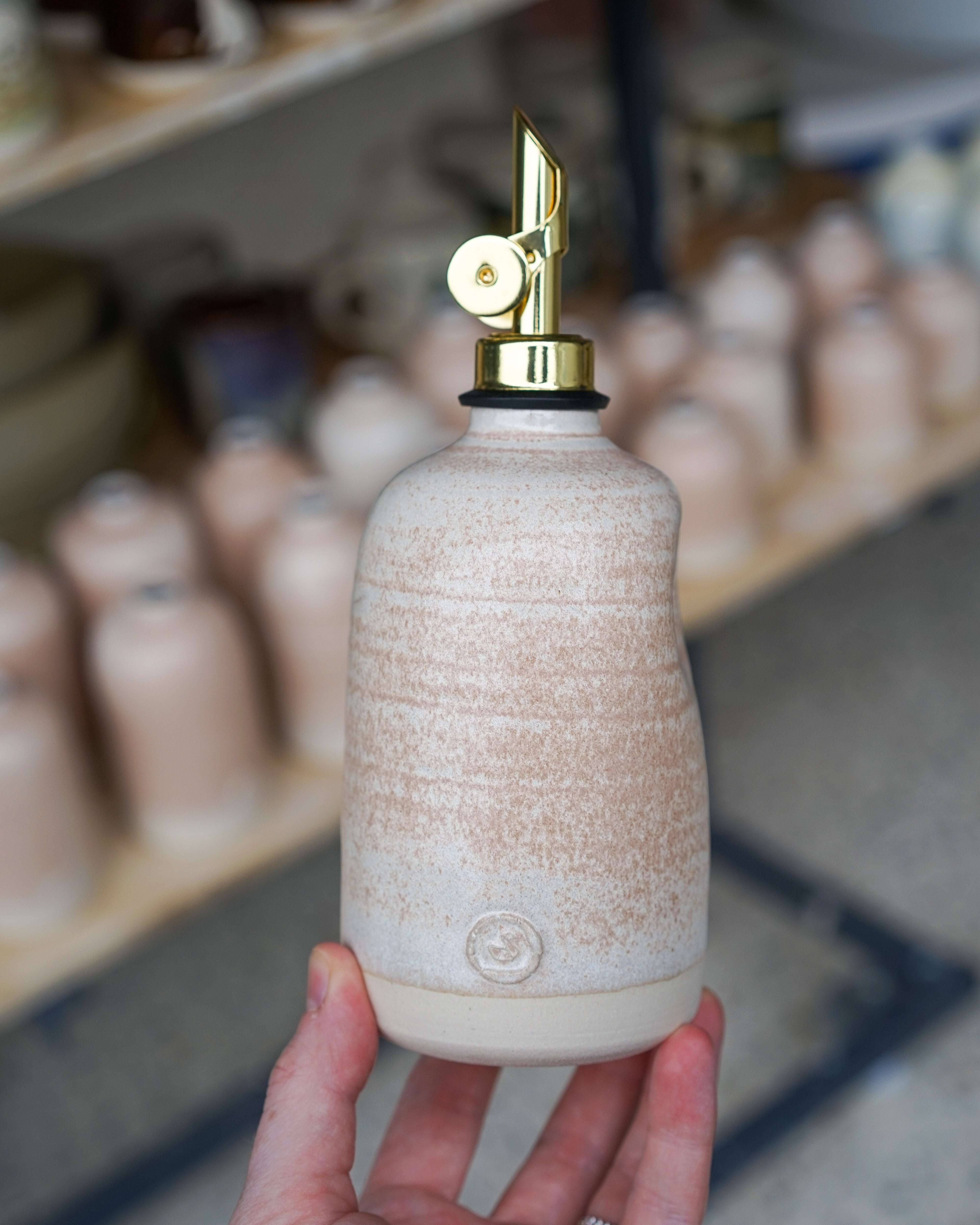 Handmade Ceramic Oil Pourer 🫒