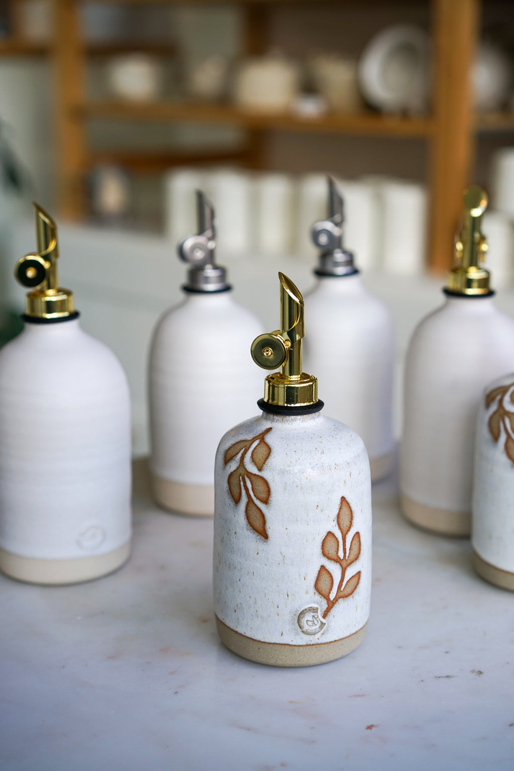 Handmade Ceramic Oil Pourer 🫒