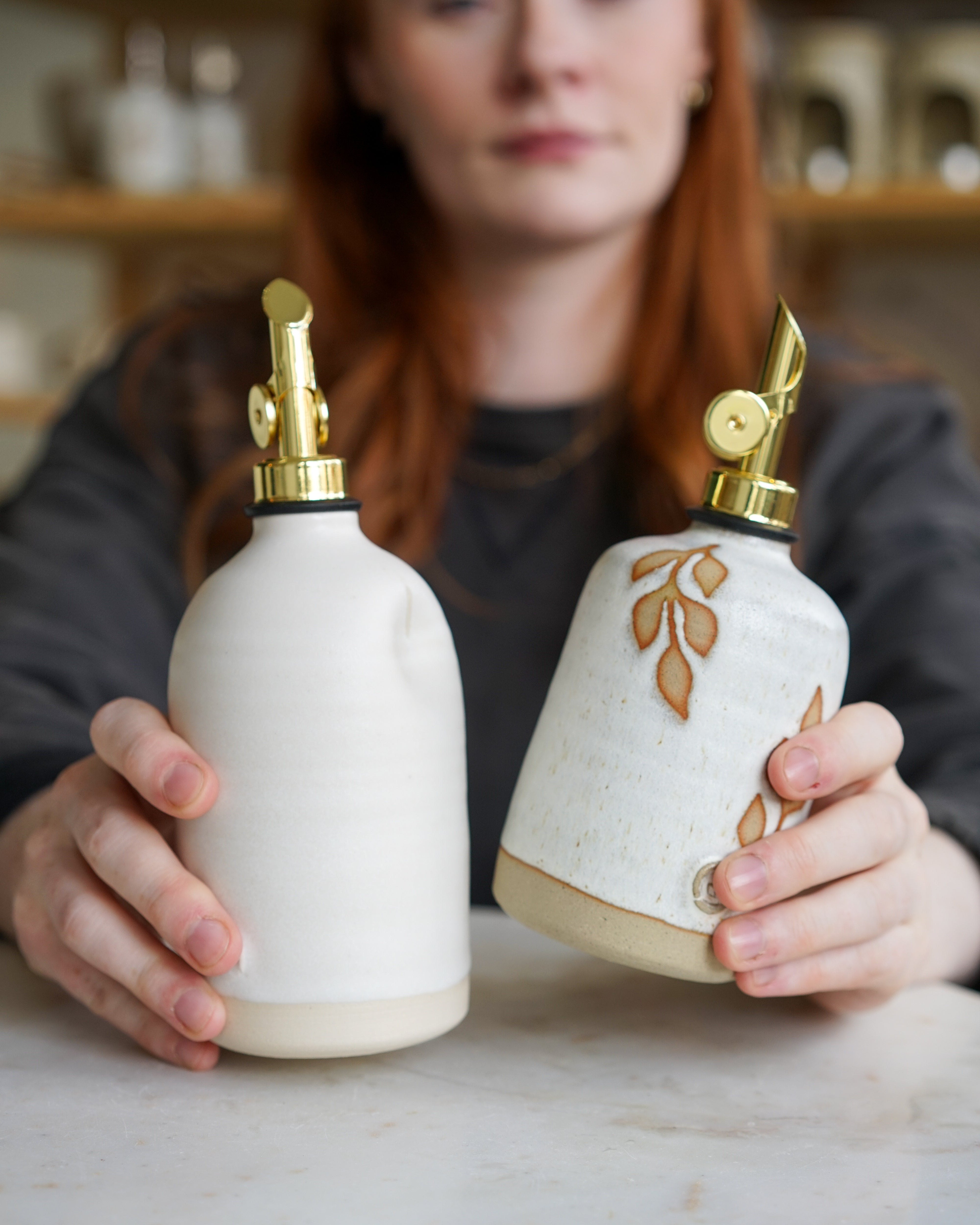 Handmade Ceramic Oil Pourer 🫒