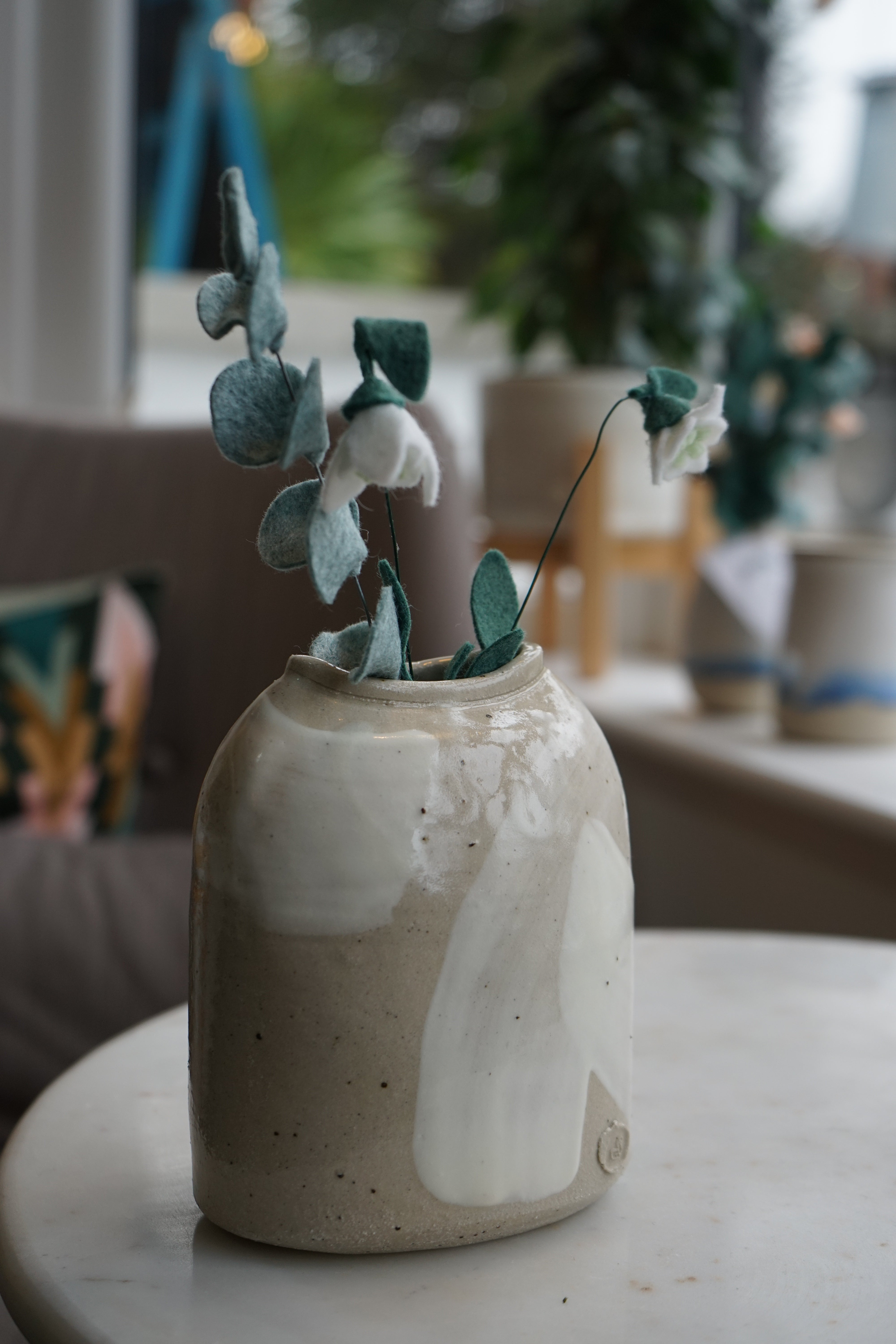Flattened Vase