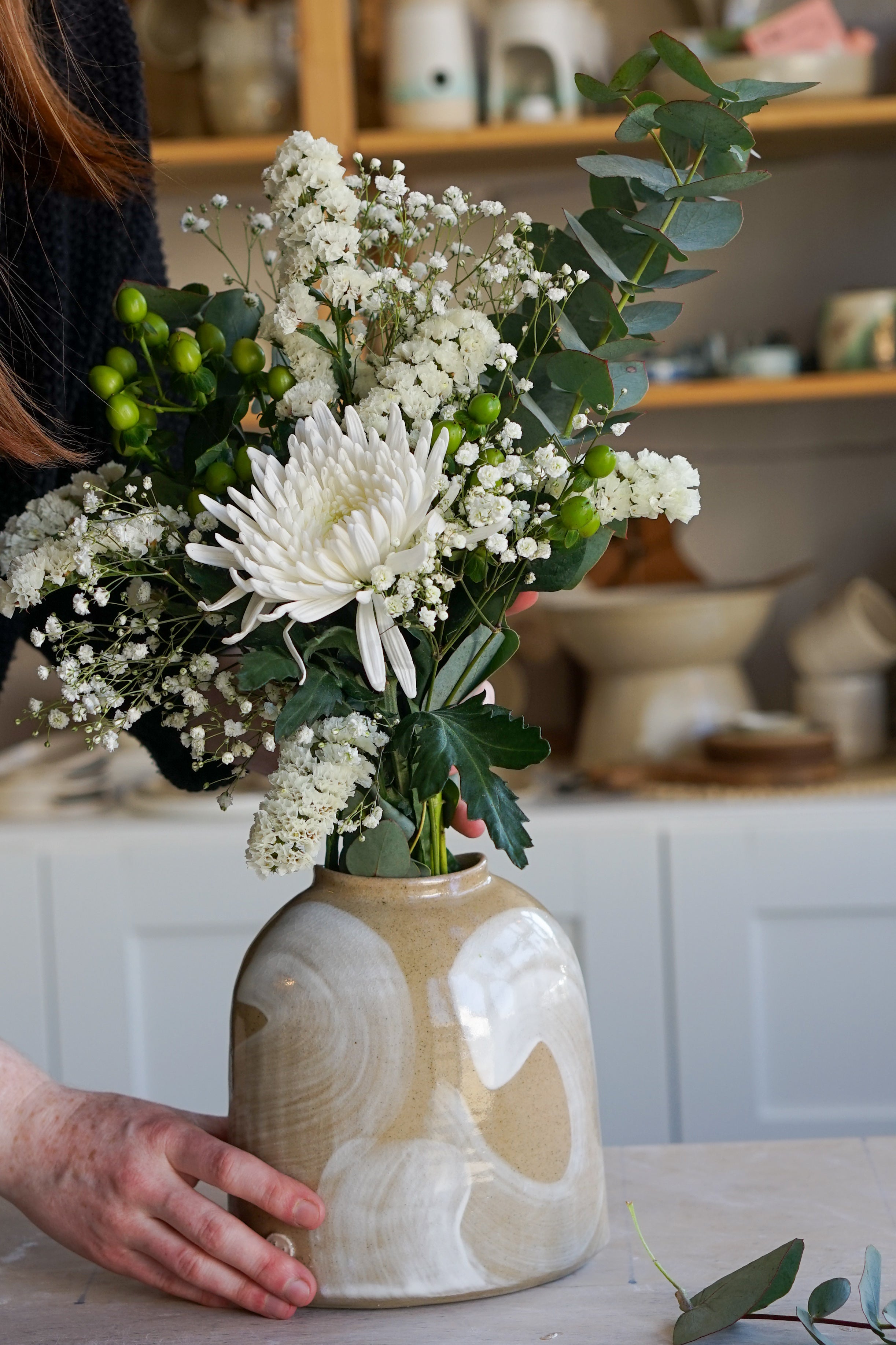 Handmade Vase- Neutral Decoration