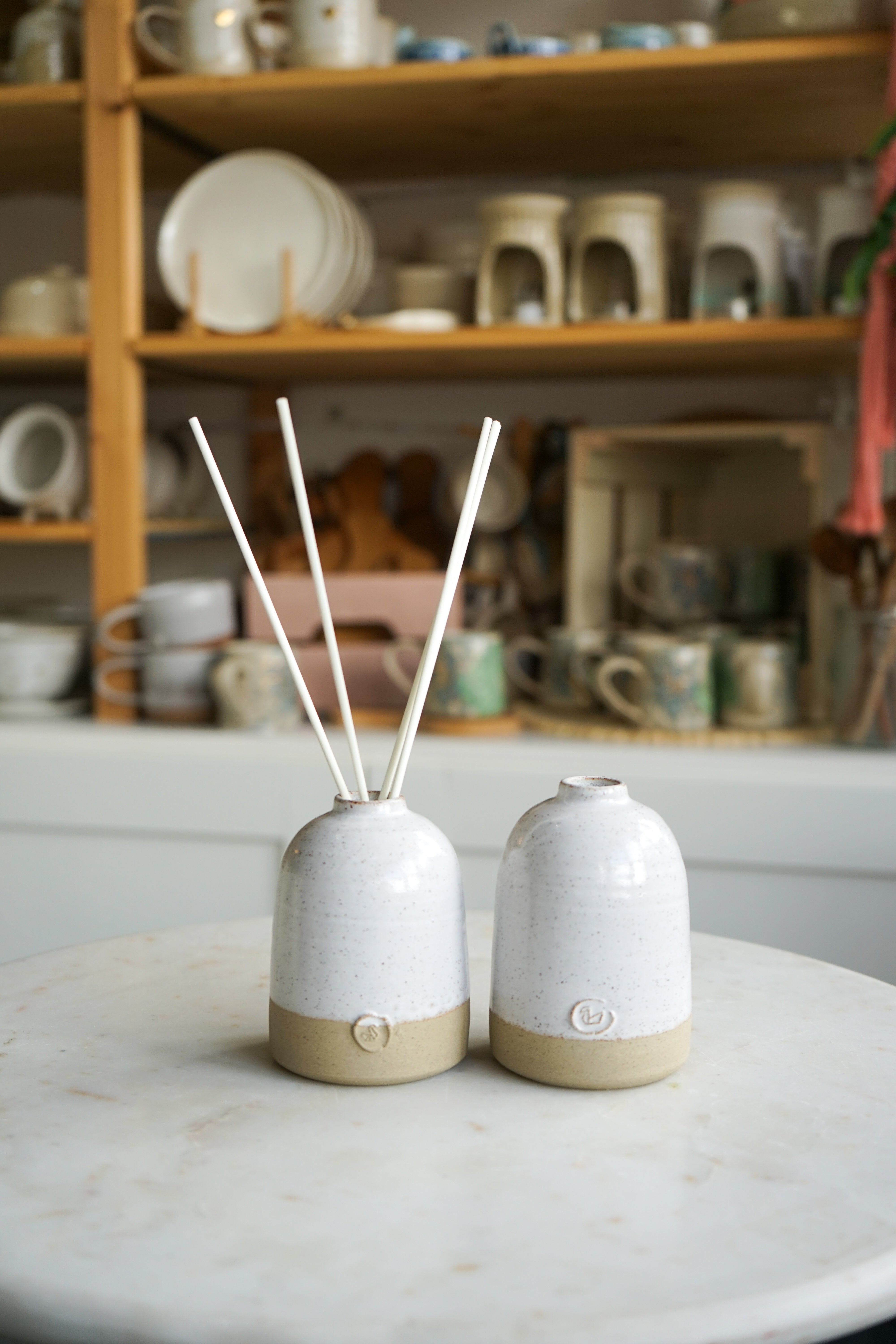 White Ceramic Reed Diffuser