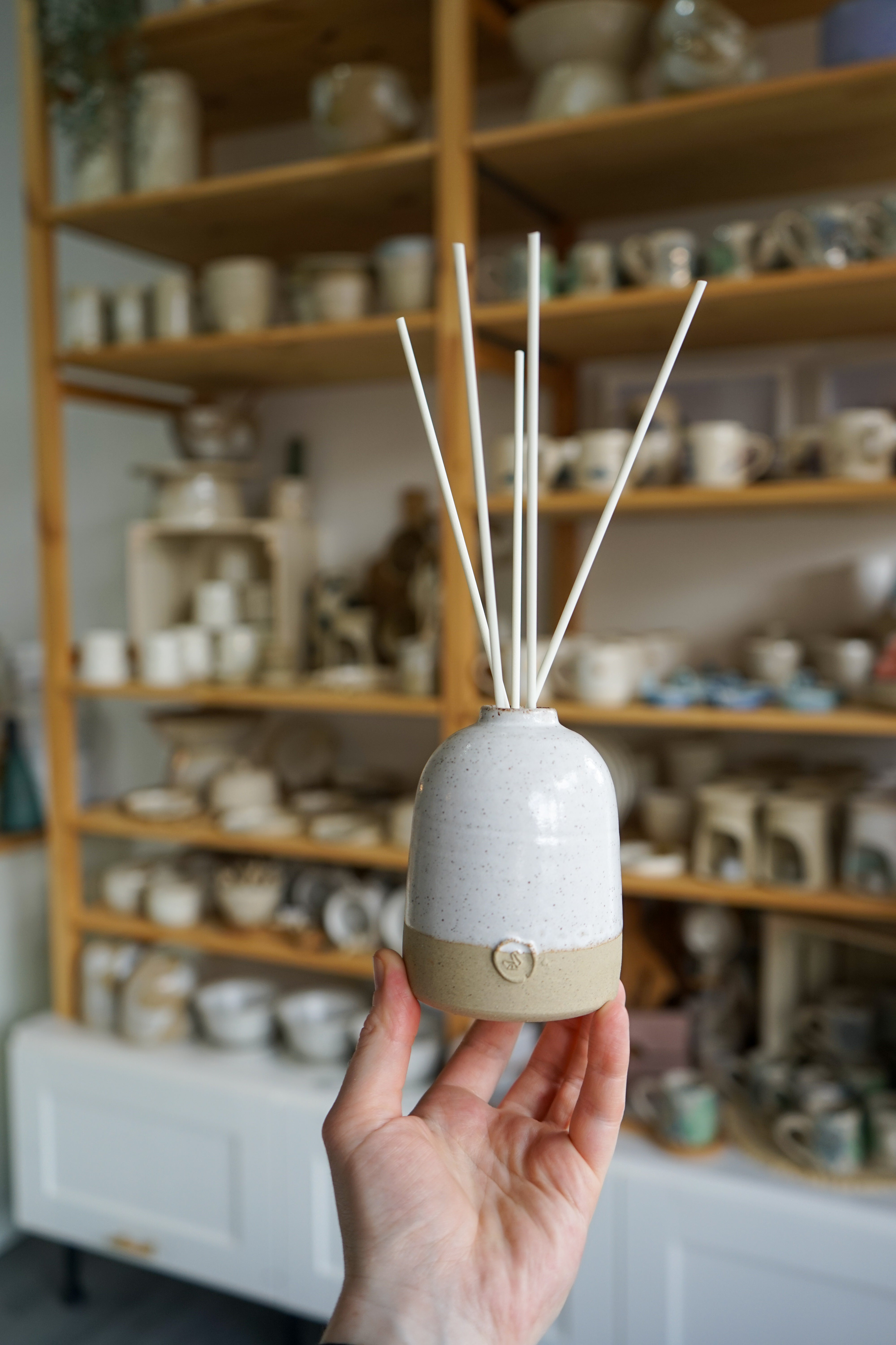 White Ceramic Reed Diffuser