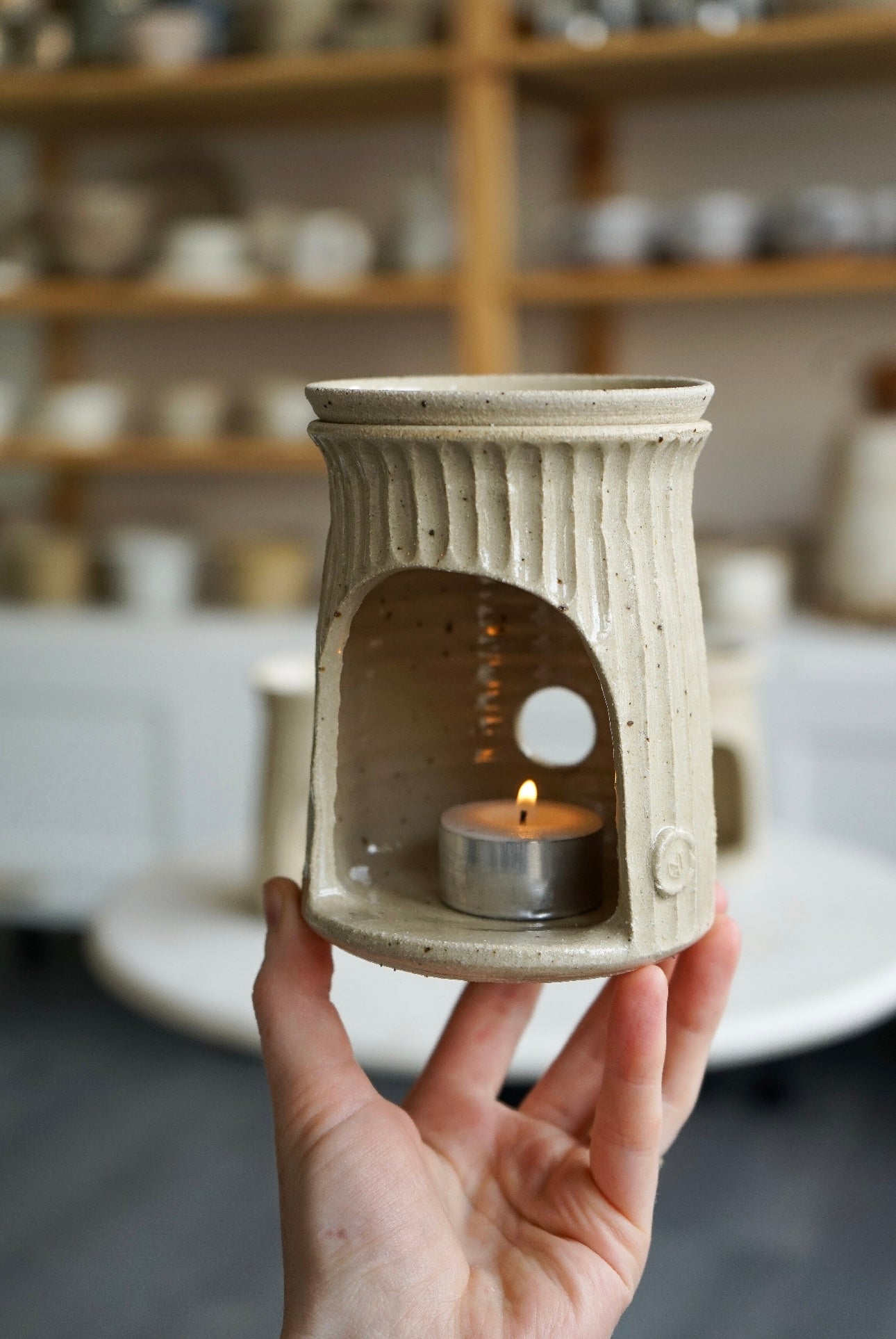 ceramic wax burner