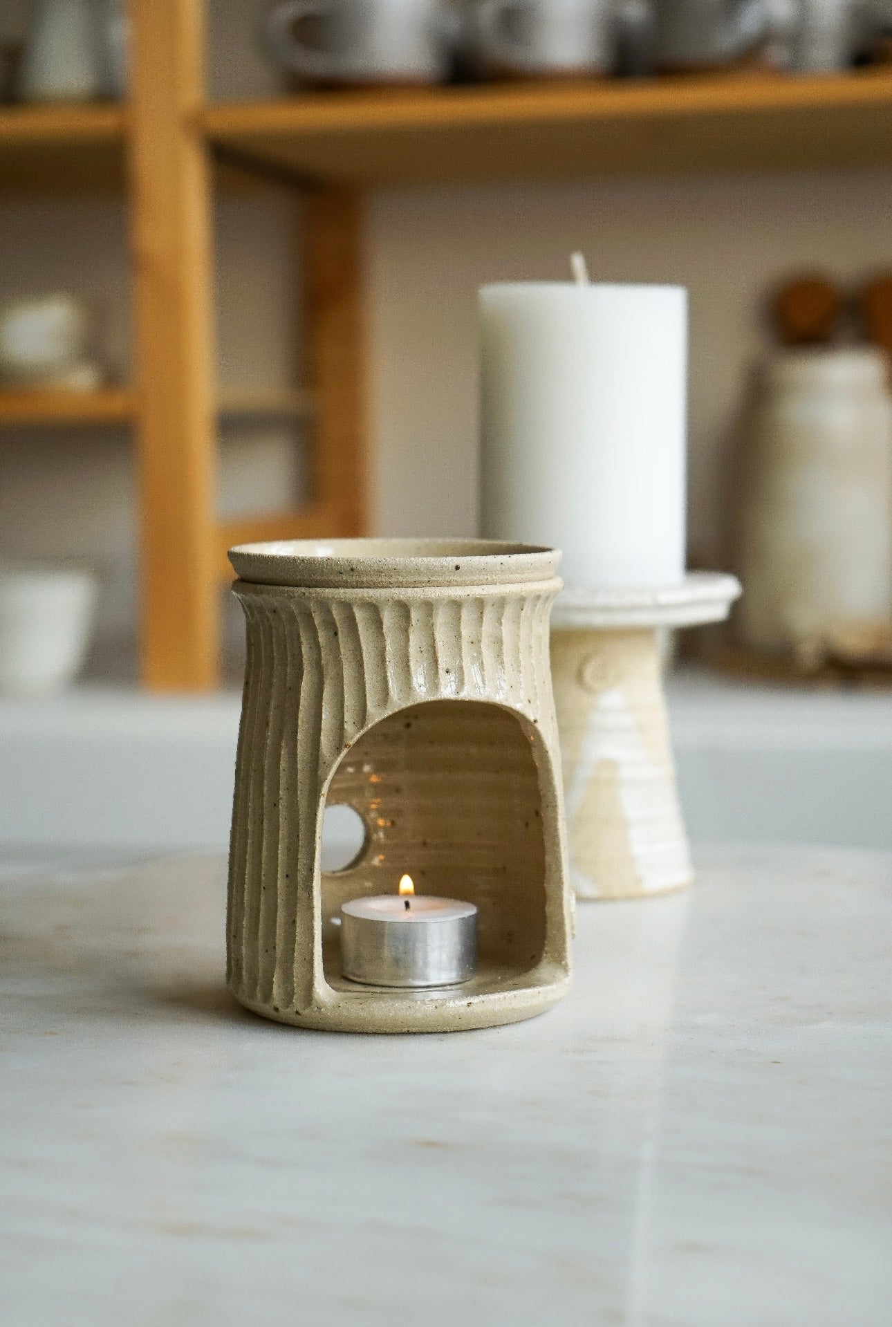 ceramic wax burner