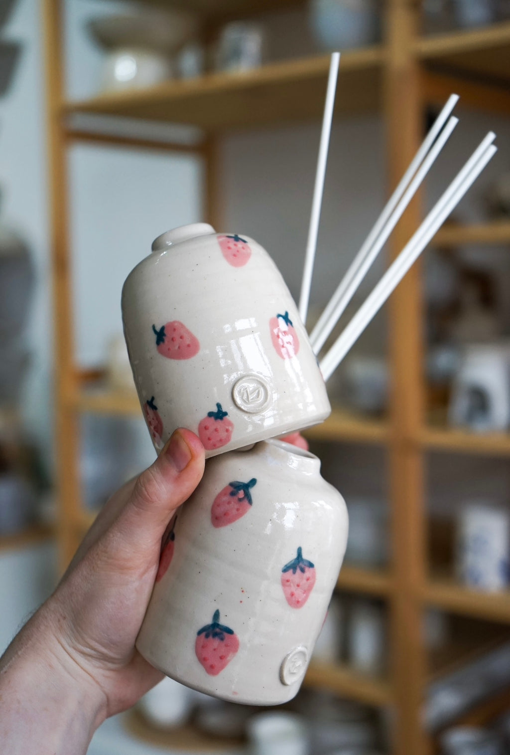 strawberry pattern diffuser