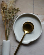 Handmade ceramic spoonrest